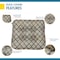 Duck Covers Indoor/Outdoor Seat Cushions, Moonstone Mosaic, PK2 DCMSCH19195-2PK - alternate 2